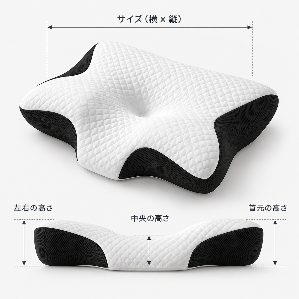 SASANE™ 3Dサポートまくら